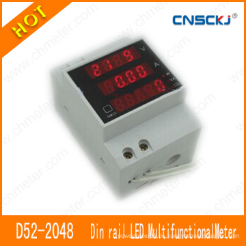 D52-2048 Digital Intelligent Ammeter Voltmeter Kombiniertes Messgerät